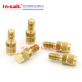 Light Alliy Brass Threaded Stud na China Fabricante